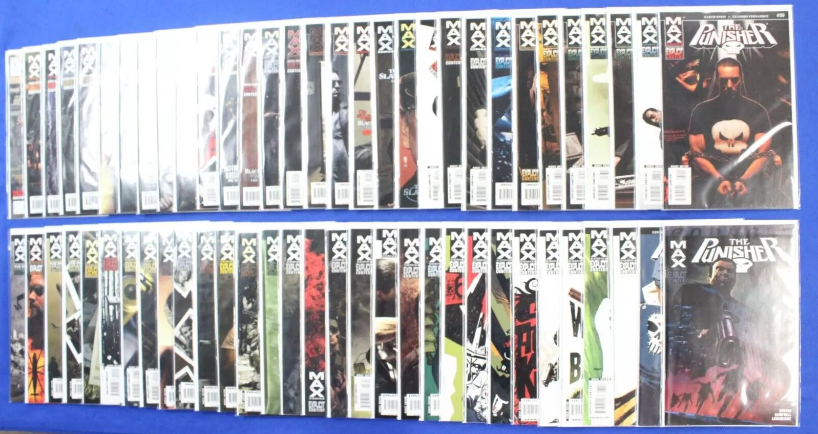 Punisher Max #1-75 2004 Series Lot of 62 Comics VF