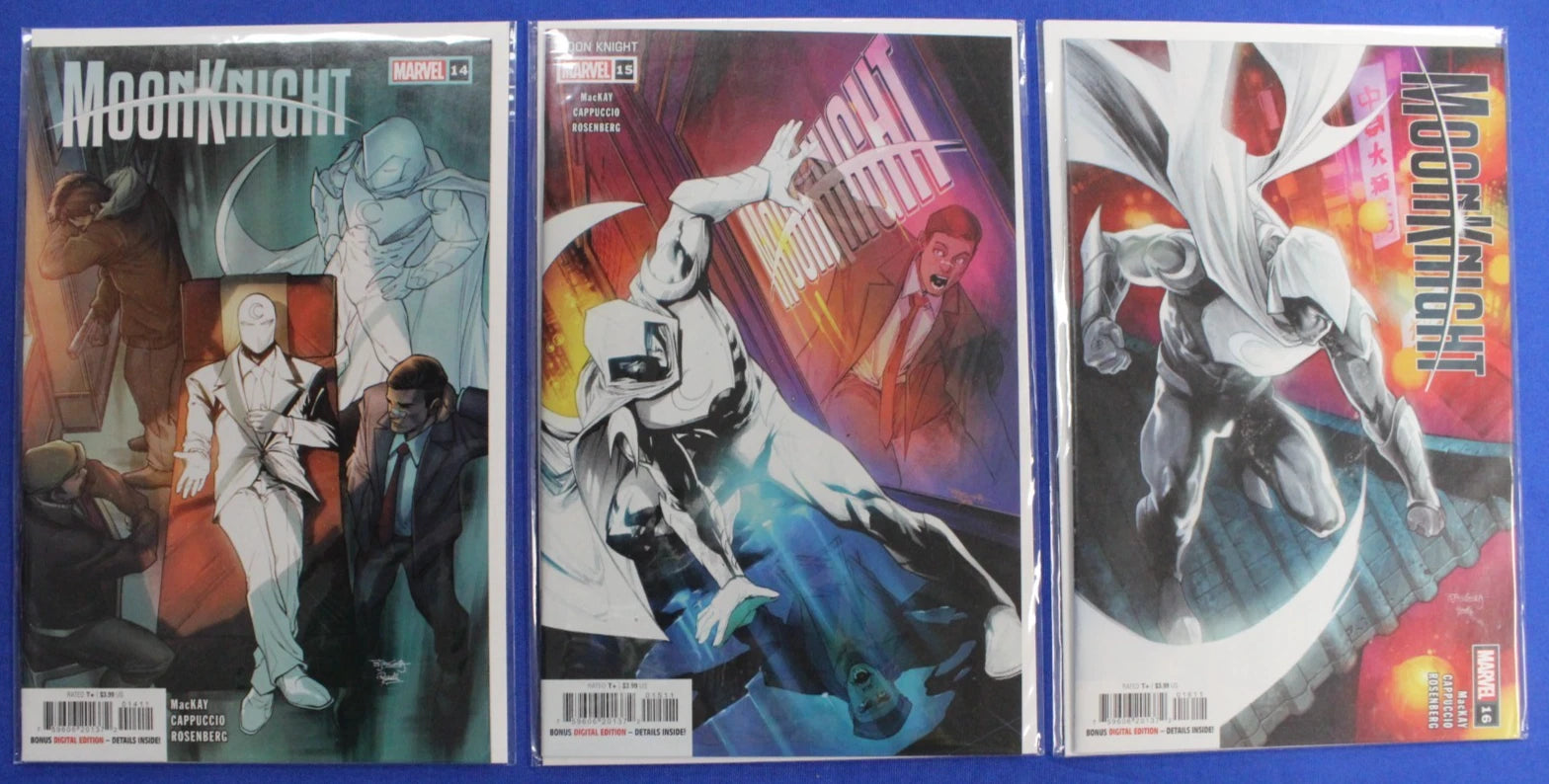 Moon Knight #1-30 Complete Set + Tie-in & Annuals Lot of 33 VF/NM