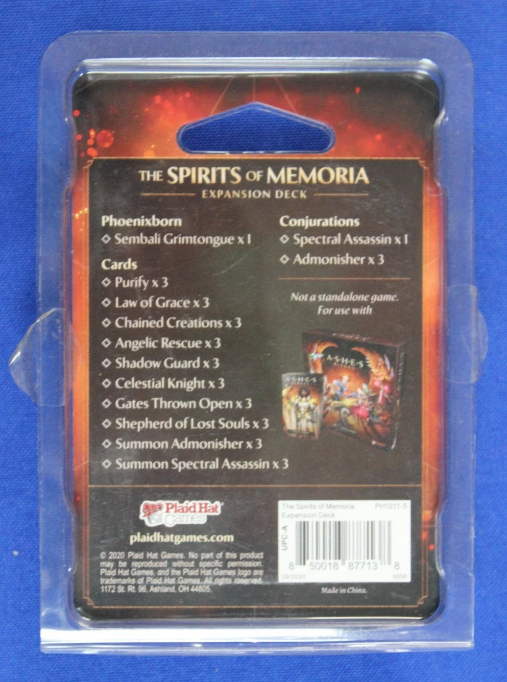 Plaid Hat Games Ashes Reborn Dueling Card Game Expansion Deck Lot of 13