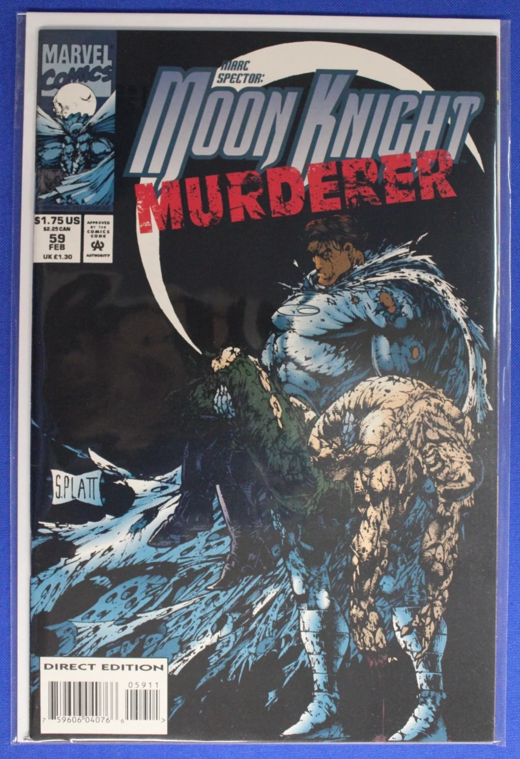 Marc Spector Moon Knight #58-60 Final Issues VF-VF/NM
