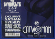 Catwoman #47 Syndicate Nathan Szerdy Variant SIGNED NM