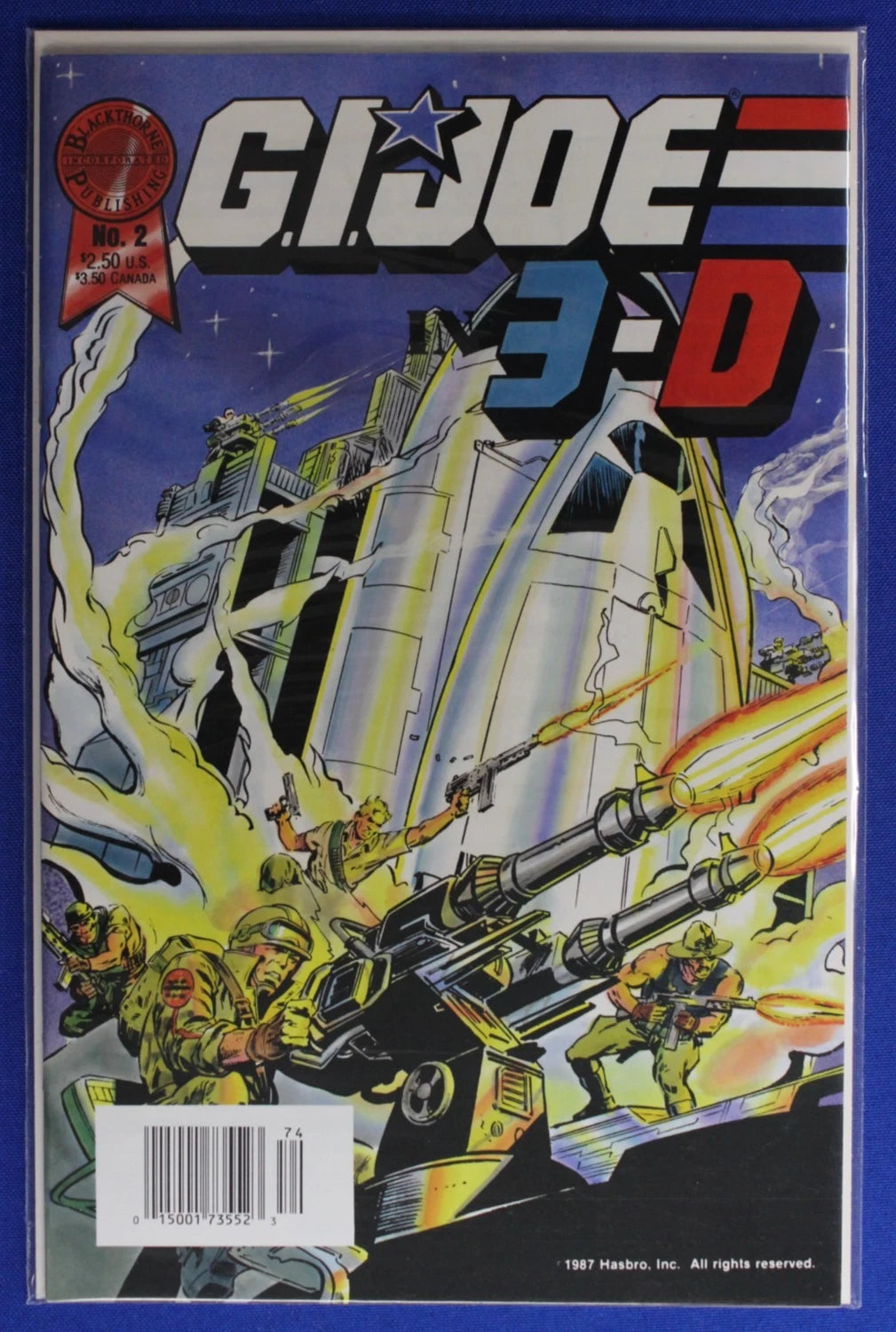 GI Joe 3-D #1-6 + Annual Near Complete Set (MISSING #4) VF