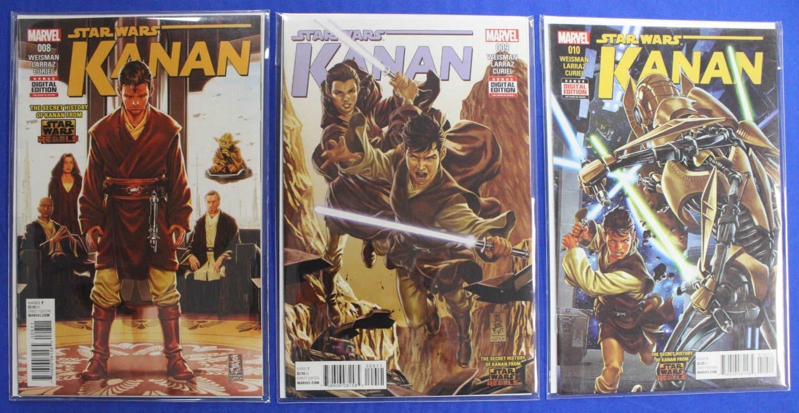 Star Wars Kanan the Last Padawan #1-12 Complete Set VF-VF/NM