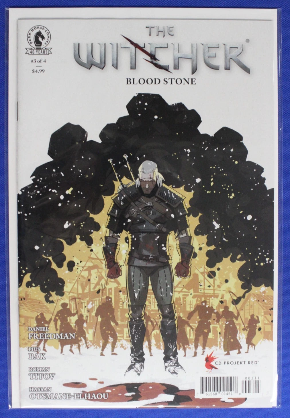 The Witcher Bear and the Butterfly #1-4 & Blood Stone 1-4 Complete Sets VF/NM