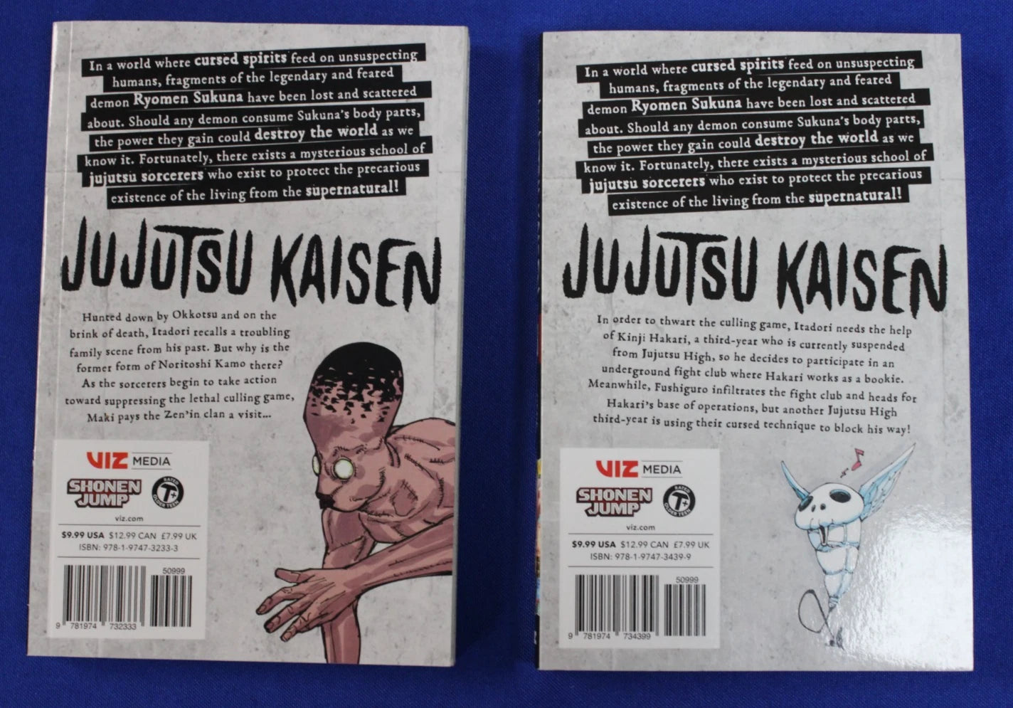 Jujutsu Kaisen Manga Volumes 1-22 Paperback