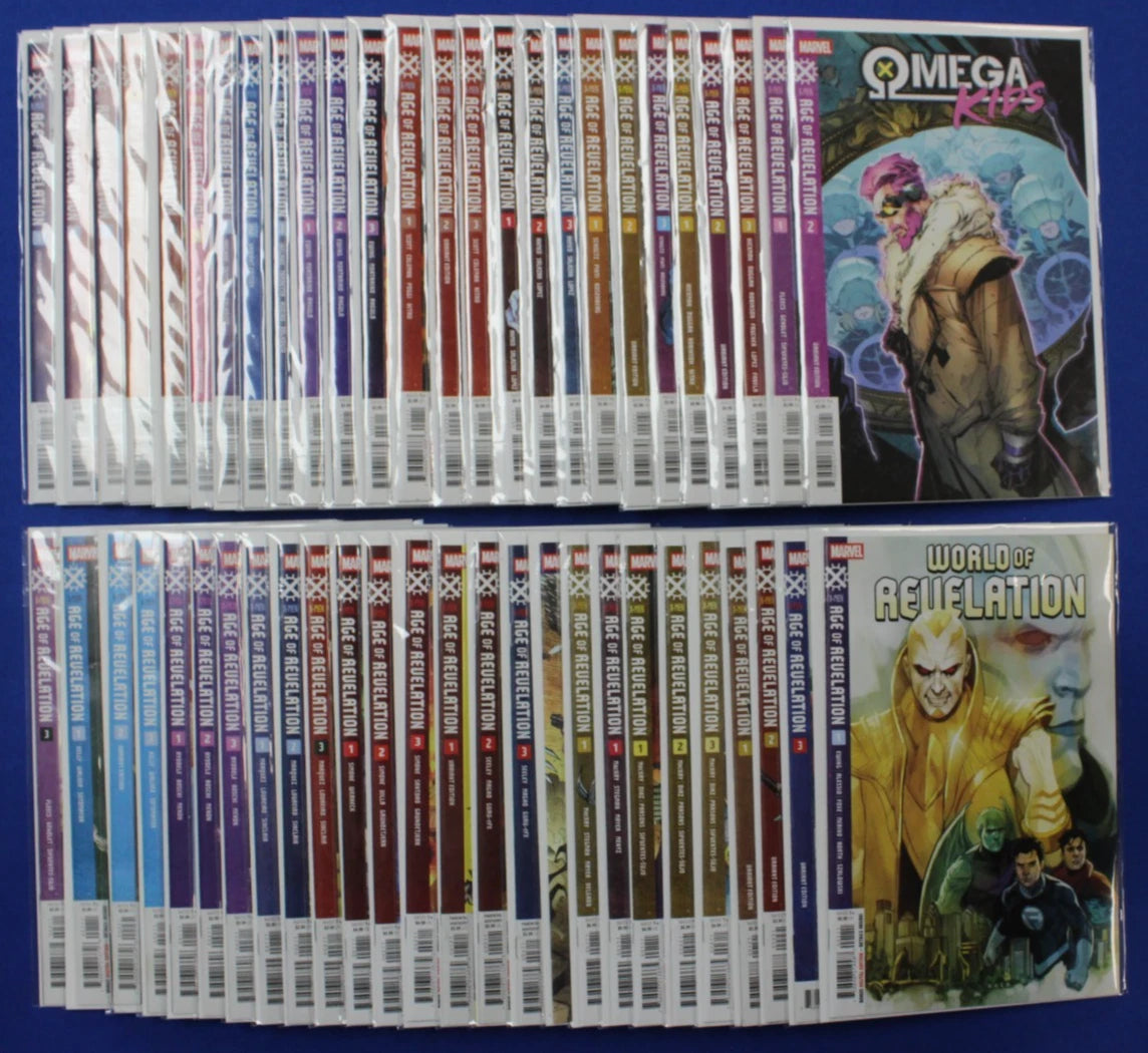 X-Men Age of Revelation Complete Set 17 Series Lot of 52 VF/NM