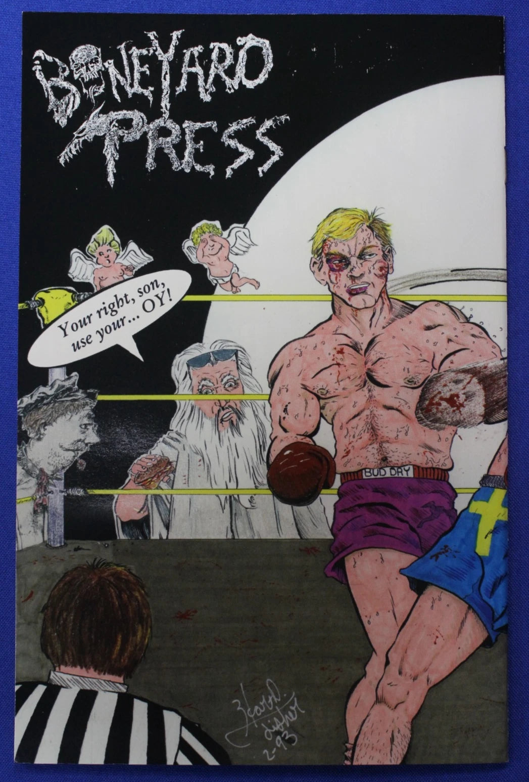 Jeffrey Dahmer vs Jesus Christ #1 SIGNED by Hart D. Fisher VF/NM