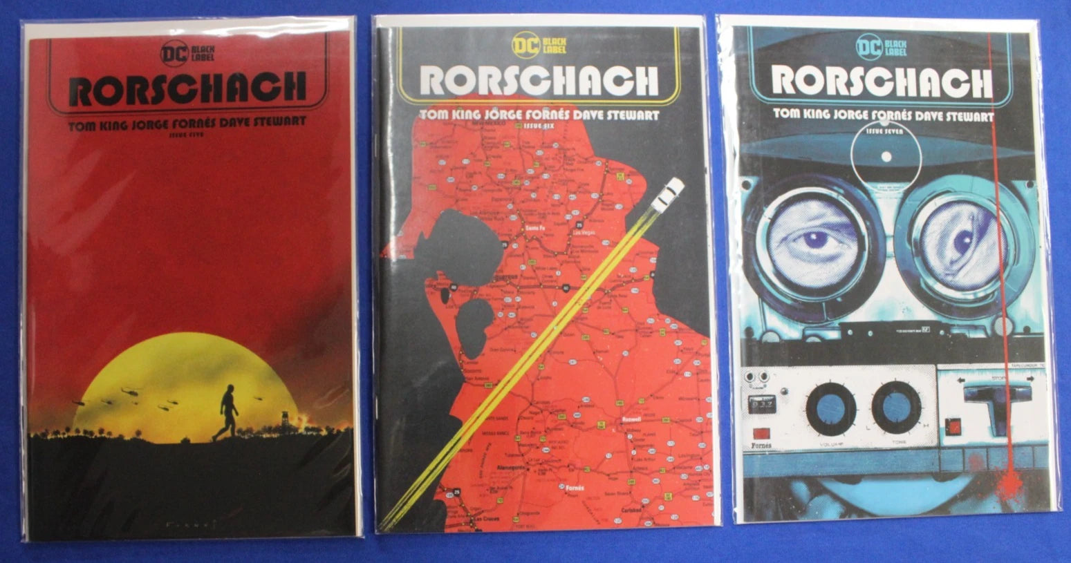 Rorschach #1-12 Complete Set w/ Variants VF/NM