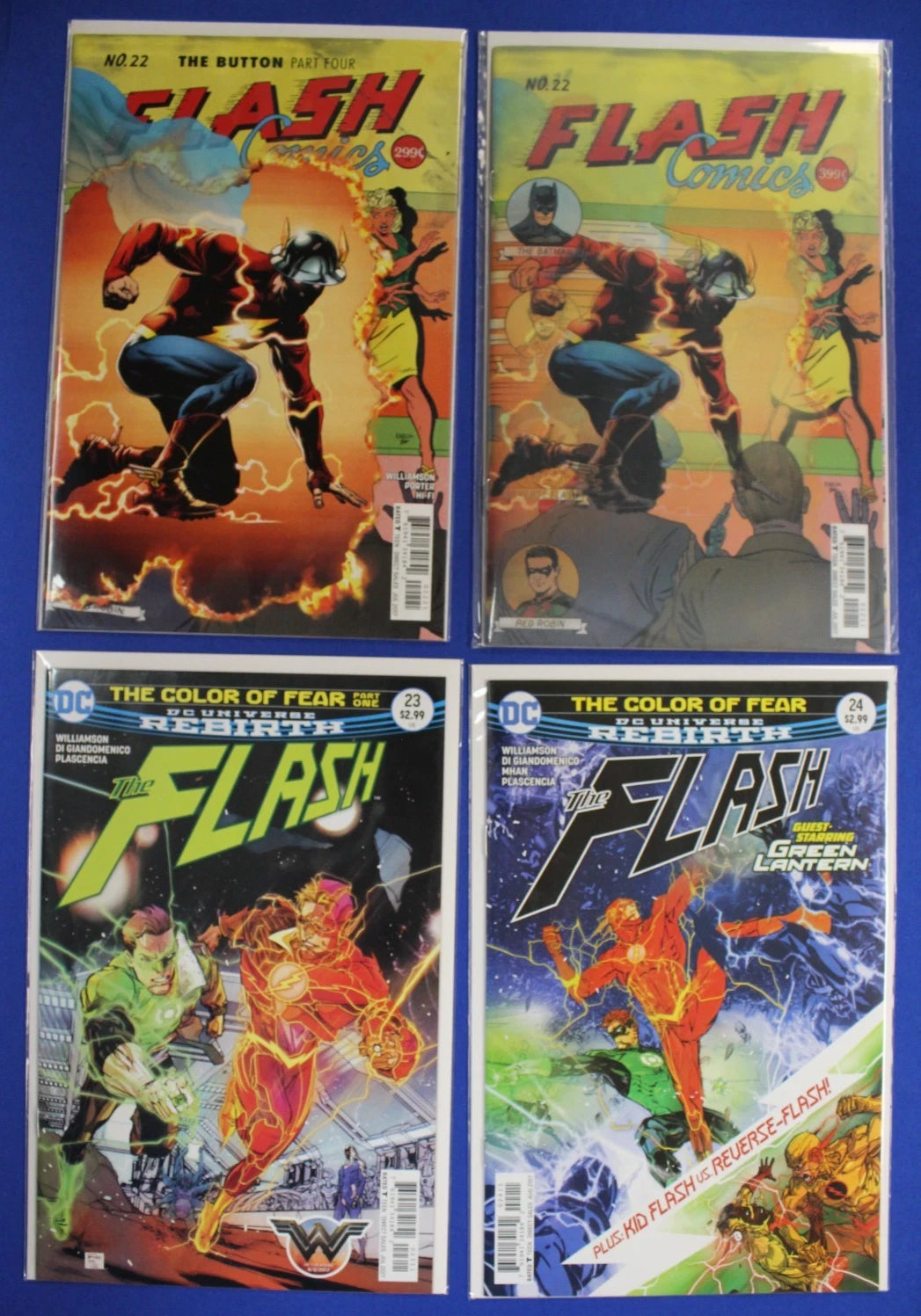 Flash Rebirth #7-29 + Variants Lot of 34 VF-VF/NM