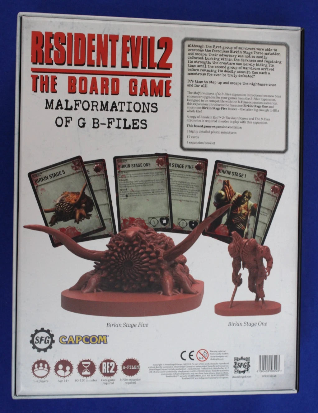Steamforged Games 2018 Resident Evil 2 The Board Game Expansion Lot of 4