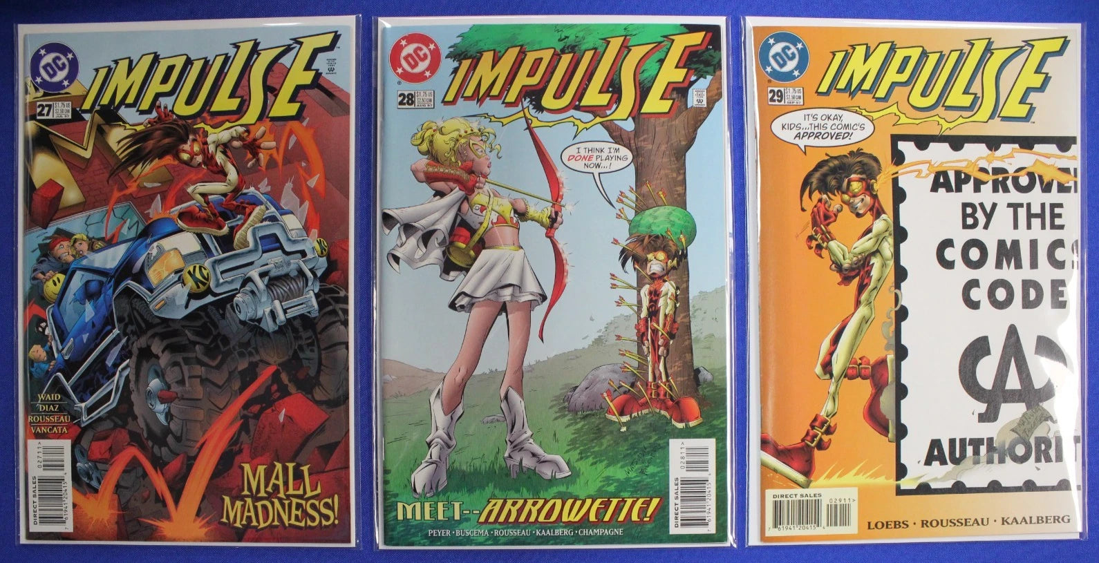 Impulse #2-34 + Annuals  Lot of 35 (Missing #3) FN-VF