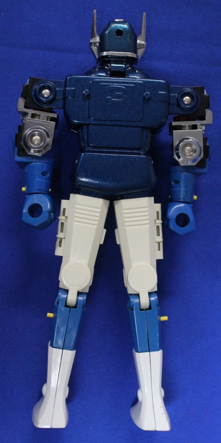 Bandai 1984 Godaikan Gardian Chogokin Mecha Robot With Stand