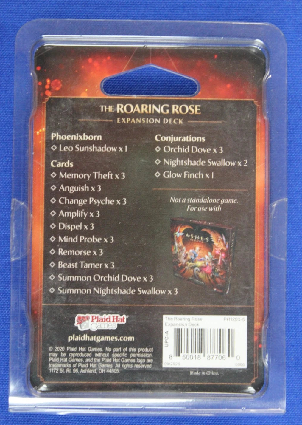 Plaid Hat Games Ashes Reborn Dueling Card Game Expansion Deck Lot of 13