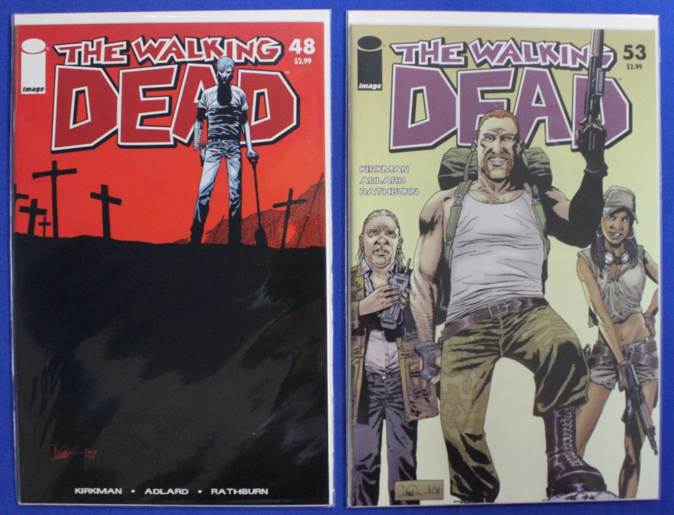The Walking Dead Lot of 256 VF-VF/NM