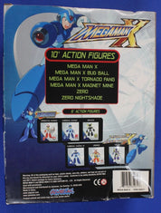 Mega Man X & Magnet Mine 10" Action Figure Lot of 2