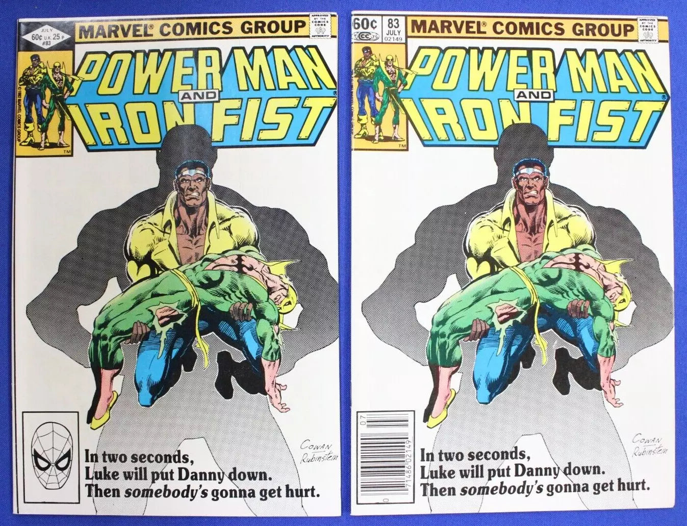 Luke Cage Hero for Hire Power Man Iron Fist #1-125 + Annual Complete Set