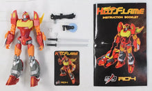 Load image into Gallery viewer, SXS Toys R-04 Hot Flame Transformer Action Figure w/ Accessories
