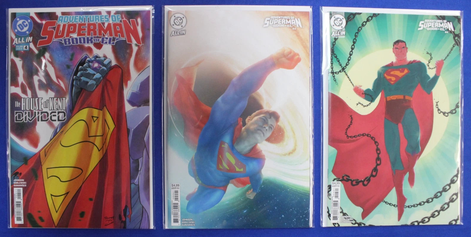 Adventures of Superman Book of El #1-6 + Variants Lot of 11 VF/NM