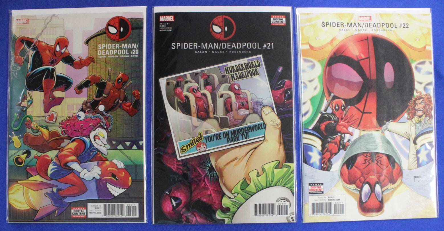Spider-Man/Deadpool #1-23 + 1.MU w/ Variants Lot of 34 VF/NM