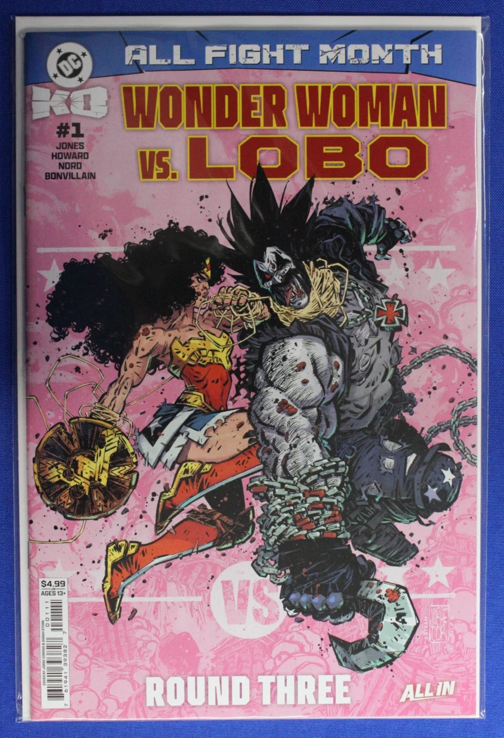 DC KO All Fight Month Rounds #1-8 Complete Set VF/NM