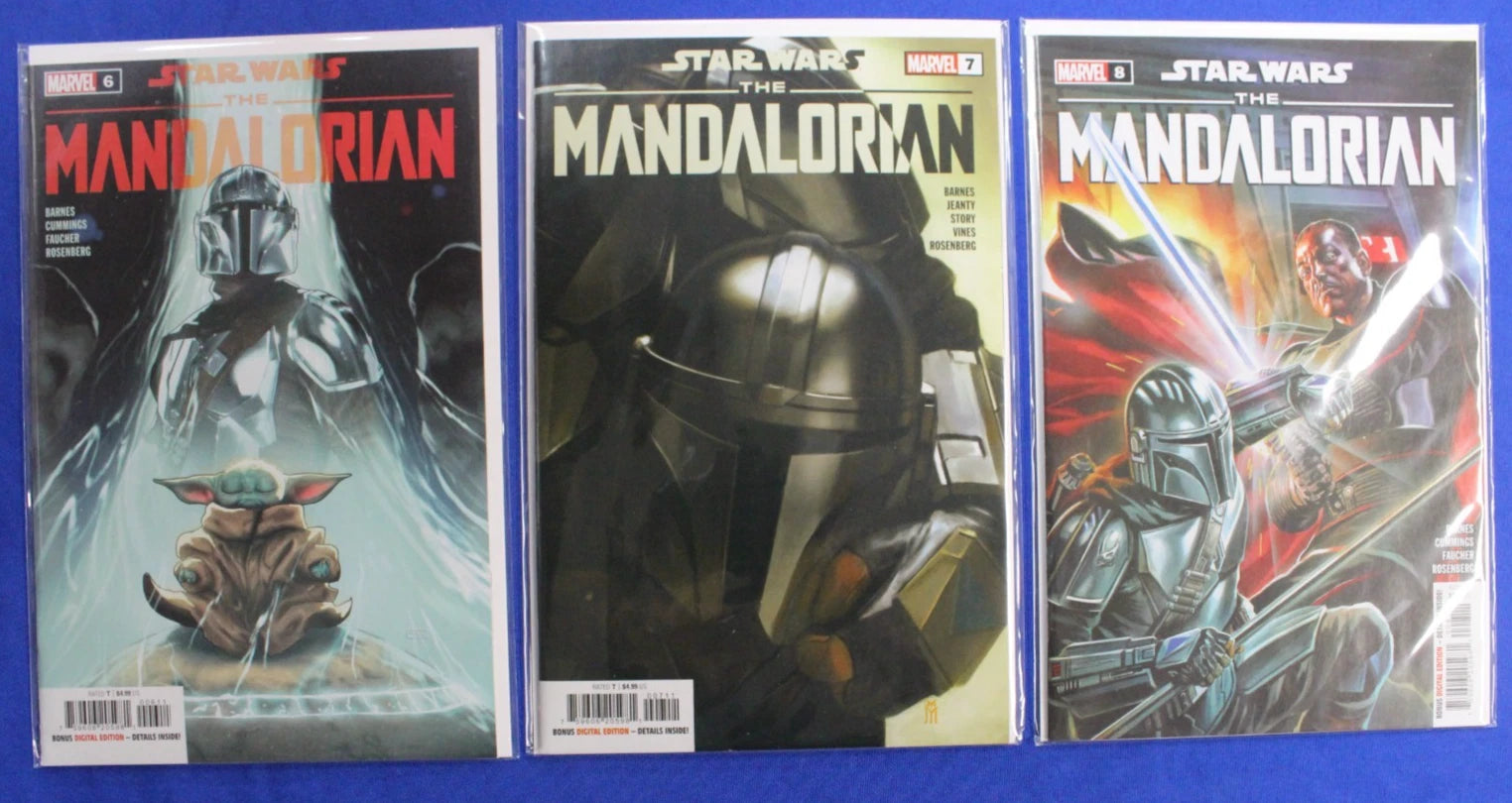 Star Wars: The Mandalorian #1-8 + Season 2 #1-8 Complete Sets VF/NM