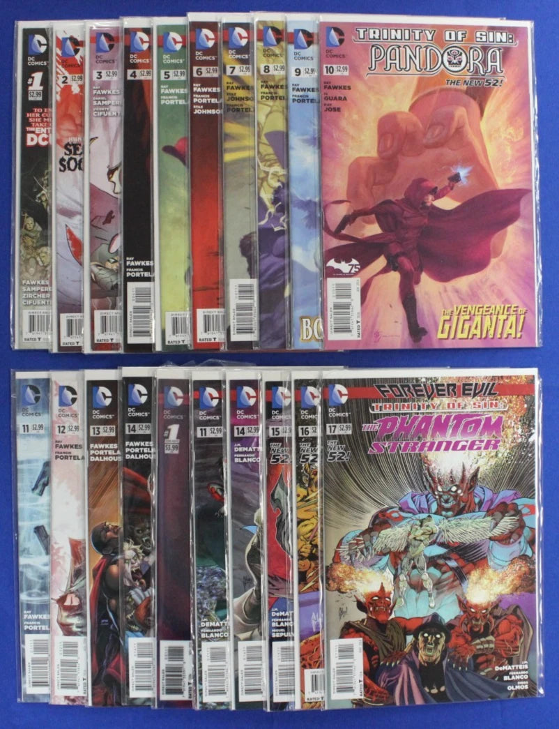 Trinity of Sin Pandora #1-14 Complete Set + Extras VF-VF/NM