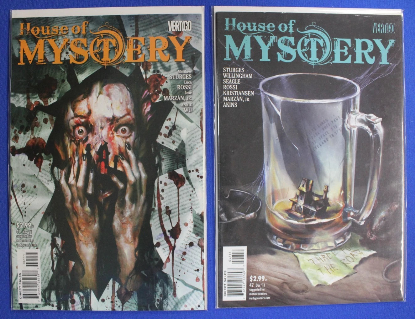 House of Mystery #1-42 + Halloween Annual #1-2 Complete Set VF-VF/NM