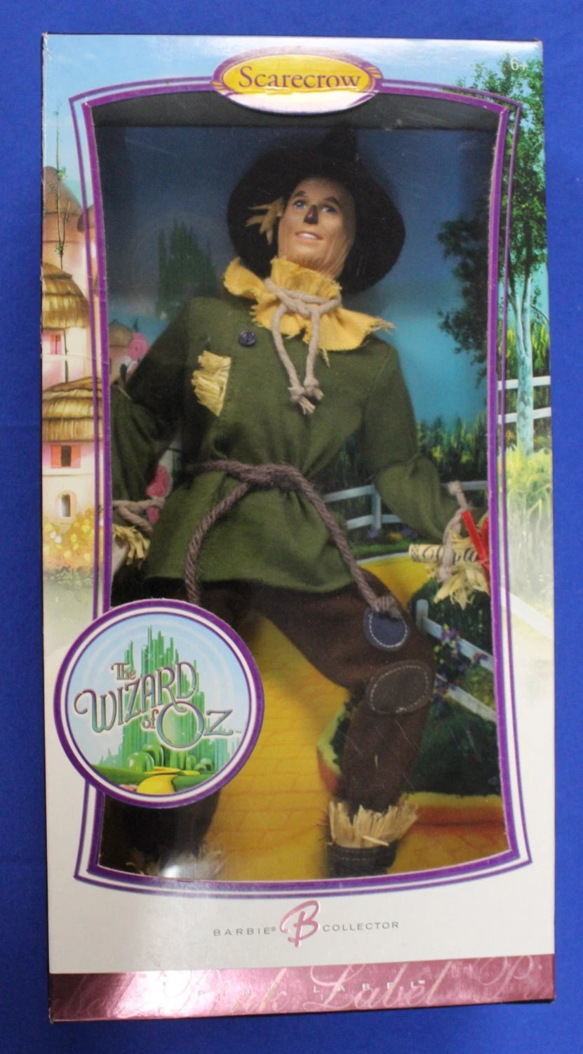 Mattel 2006 Barbie Pink Label Wizard of Oz Dolls Lot of 6 Complete in Box