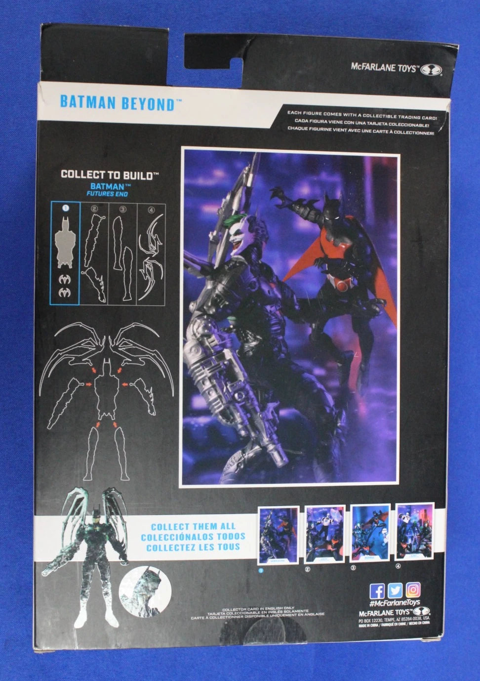McFarlane Toys DC Multiverse Batman Future's End BAF lot of 4 Figures in Box