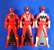 Bandai Power Rangers Kaizoku Sentai Gokaiger Lot of 9 Ranger Keys