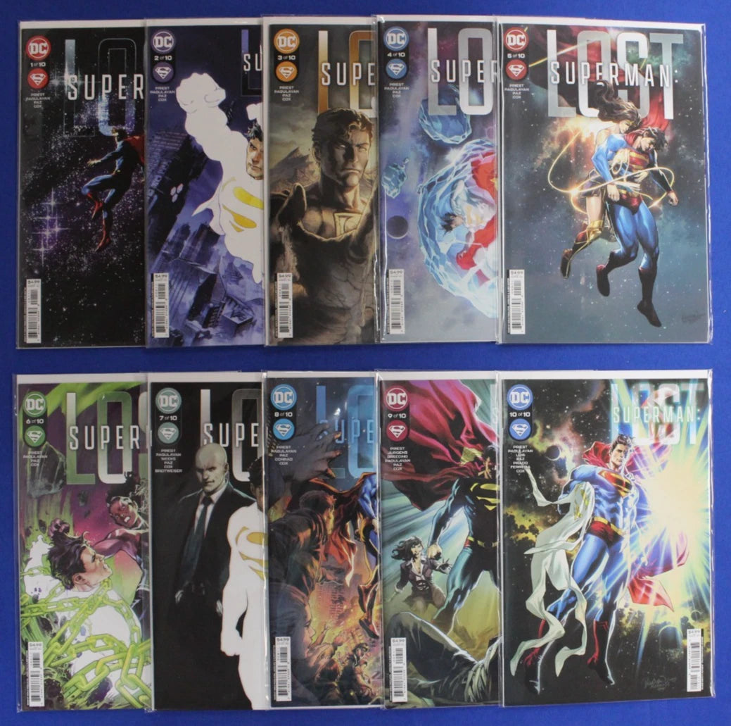 Superman Lost #1-10 Complete Set VF/NM