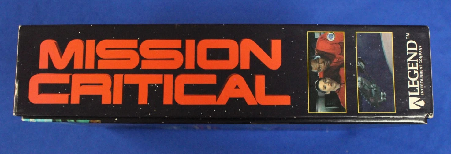 Legend Entertainment 1995 Mission Critical Complete 3 Disc + Floppy Patch