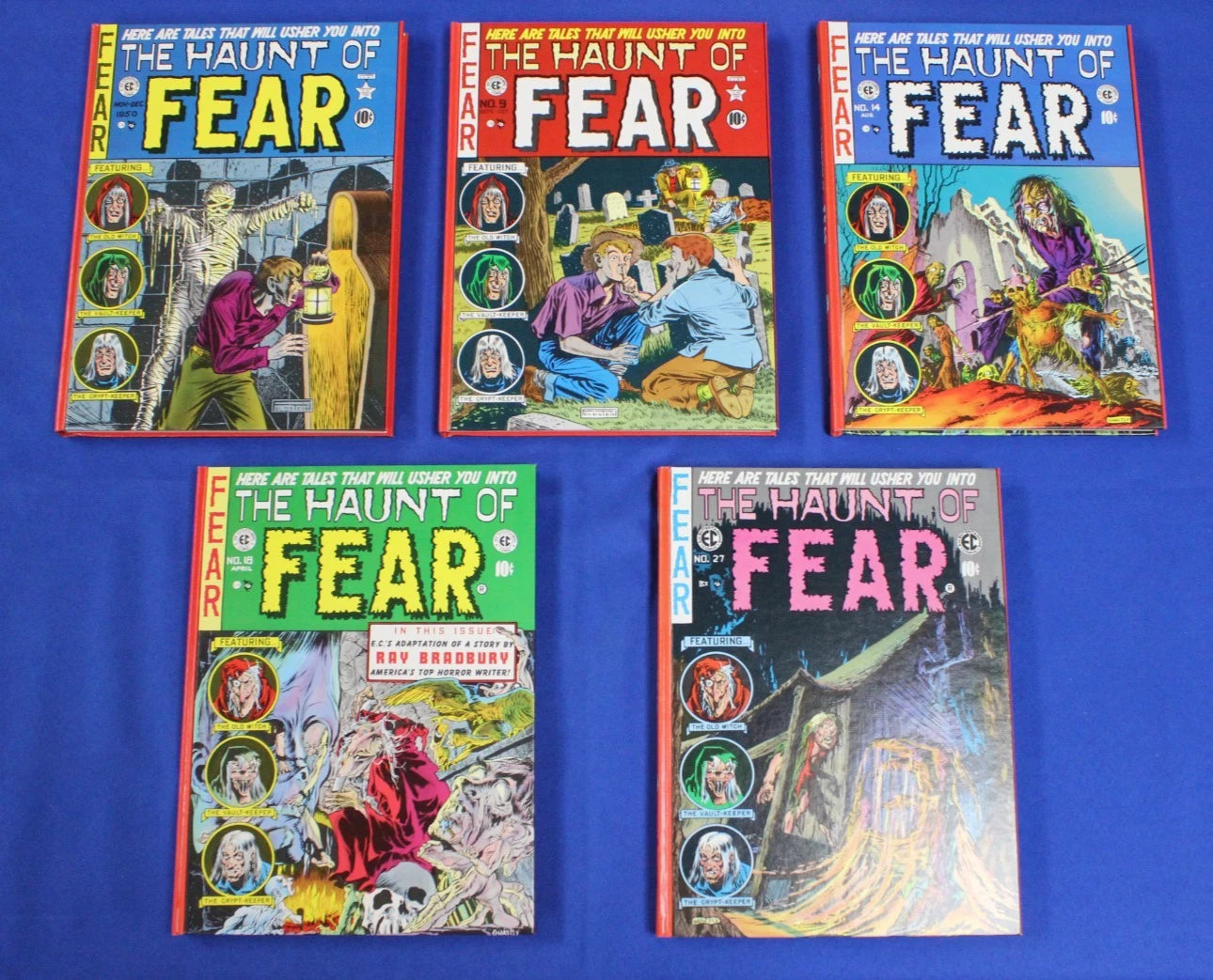 EC Comics Archive 1985 The Haunt of Fear 5 Volume Hardcover Slipcase Collection