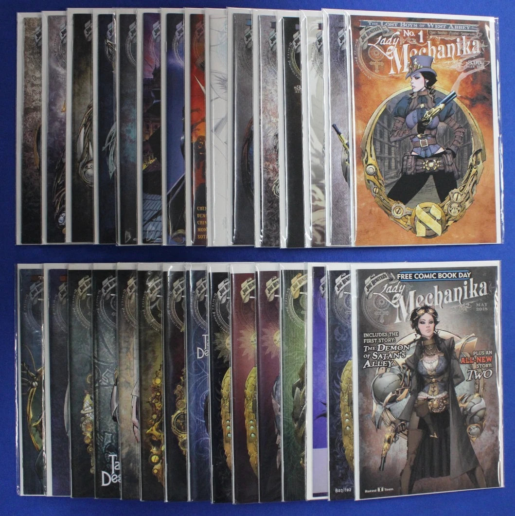 Lady Mechanika 4 Complete Sets + 2 Near Complete & Extras VF/NM