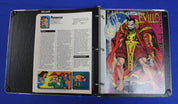 Who's Who in the DC Universe Lot of 2 Binders of DC Character and Data Sheets