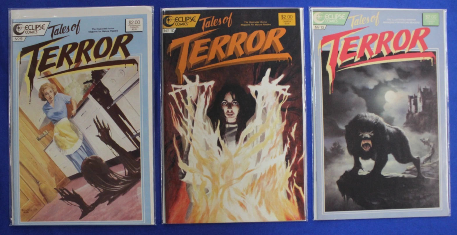 Tales of Terror #1-13 Near Complete Set (Missing 7 & 11) VF-VF/NM