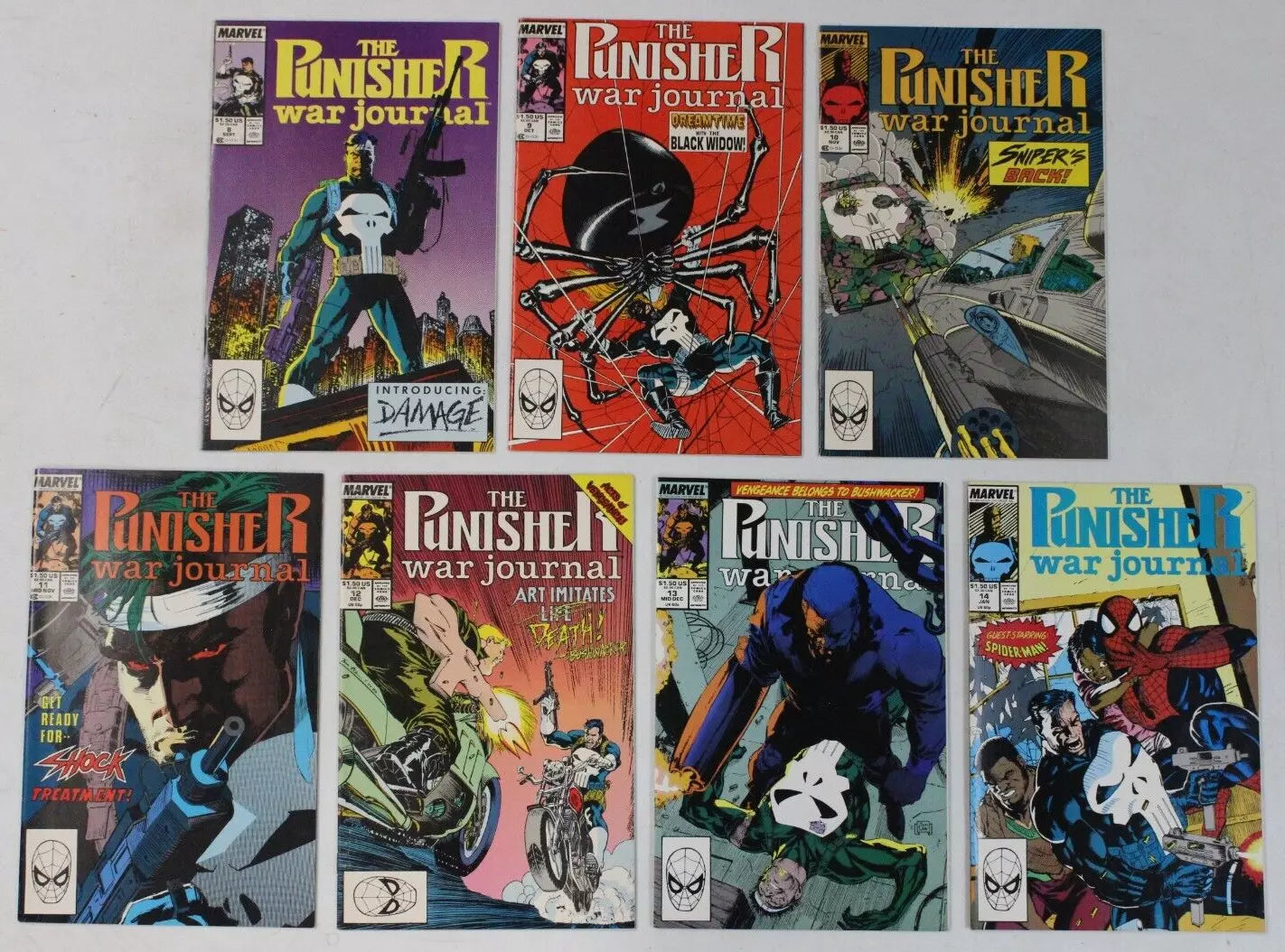 The Punisher War Journal #1-80 Complete Set