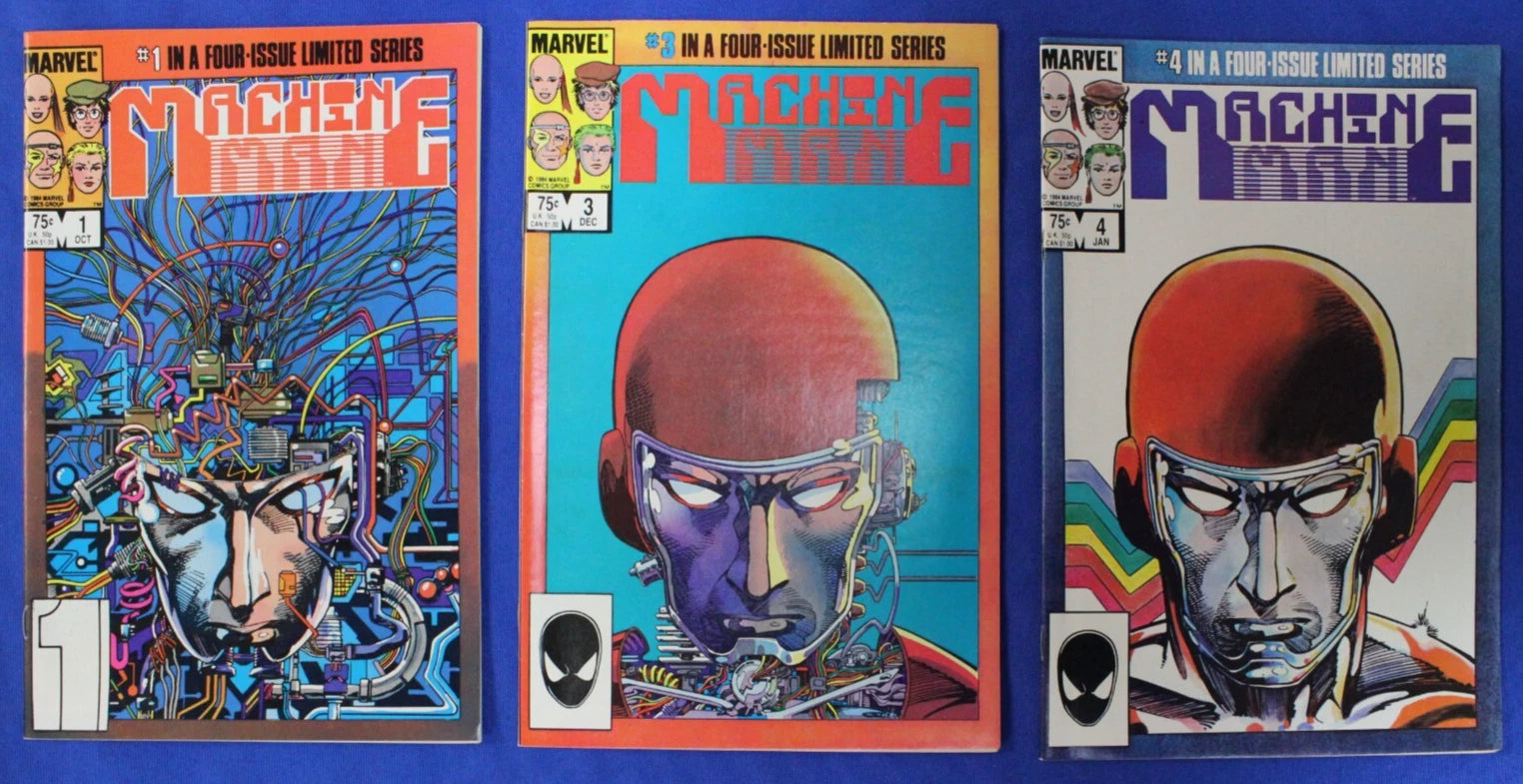 Machine Man Lot of 23 FN-VF