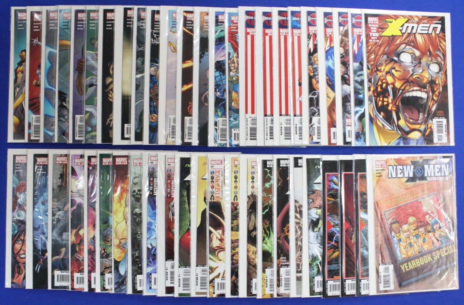 New X-Men: Academy X #1-46 Complete Set + Yearbook Special VF+