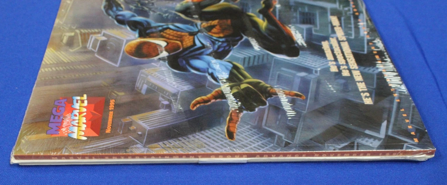 Mega Marvel November 1995 Catalog Retailer Edition Factory Sealed