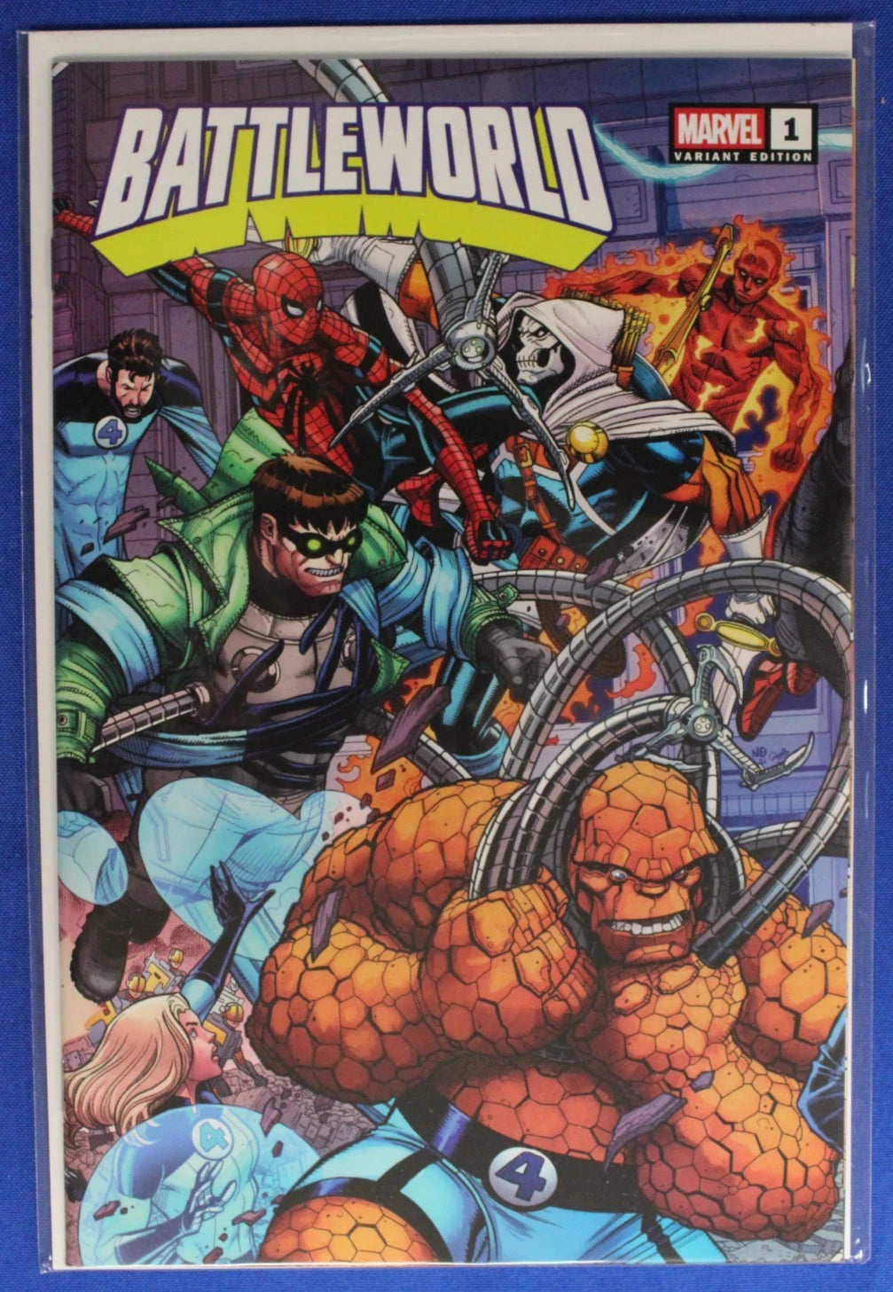 Battleworld #1-5 Nick Bradshaw Connecting Variant Complete Set VF/NM