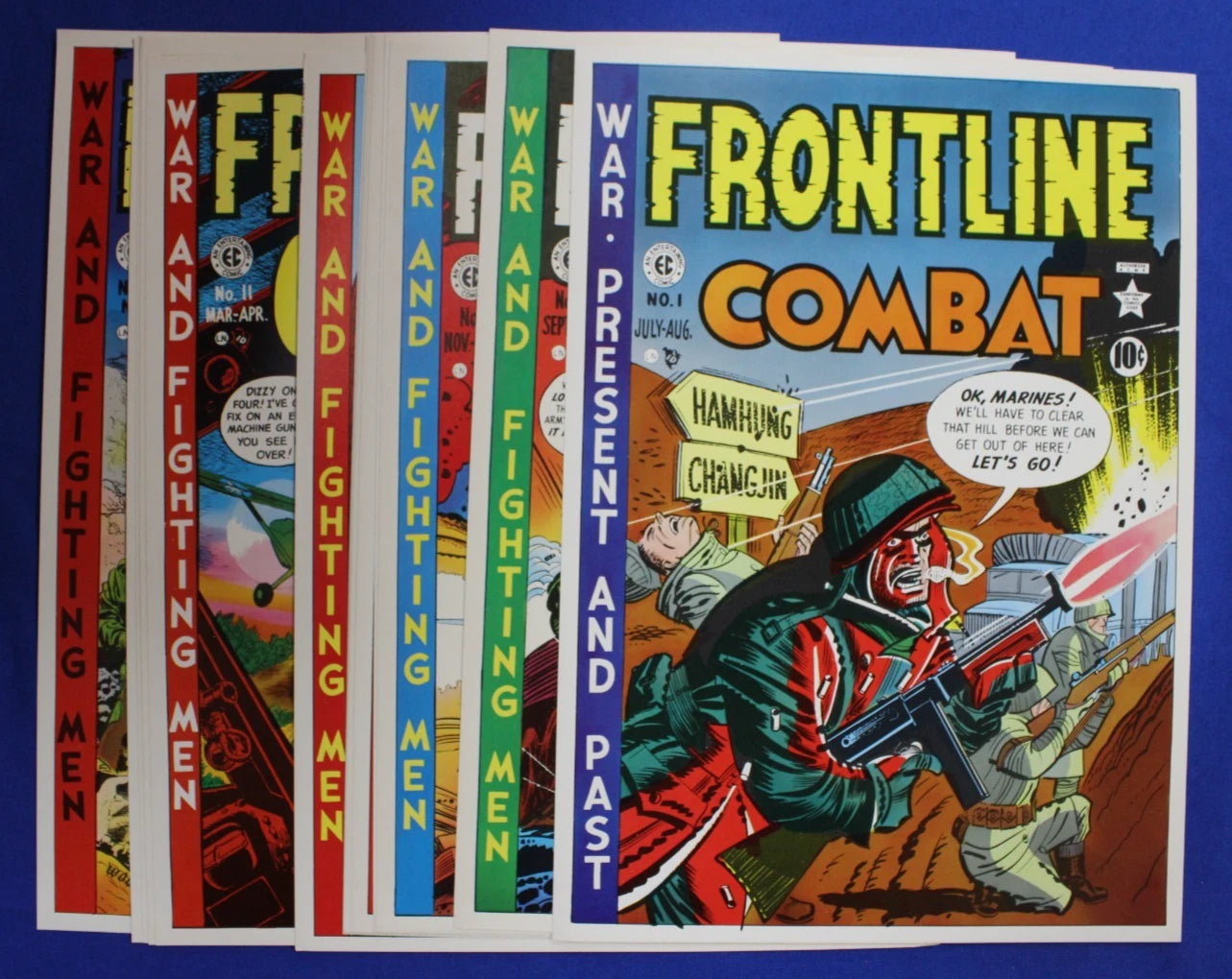 EC Frontline Combat & Two-Fisted Tales Cover Portfolios + Reprint Art Prints