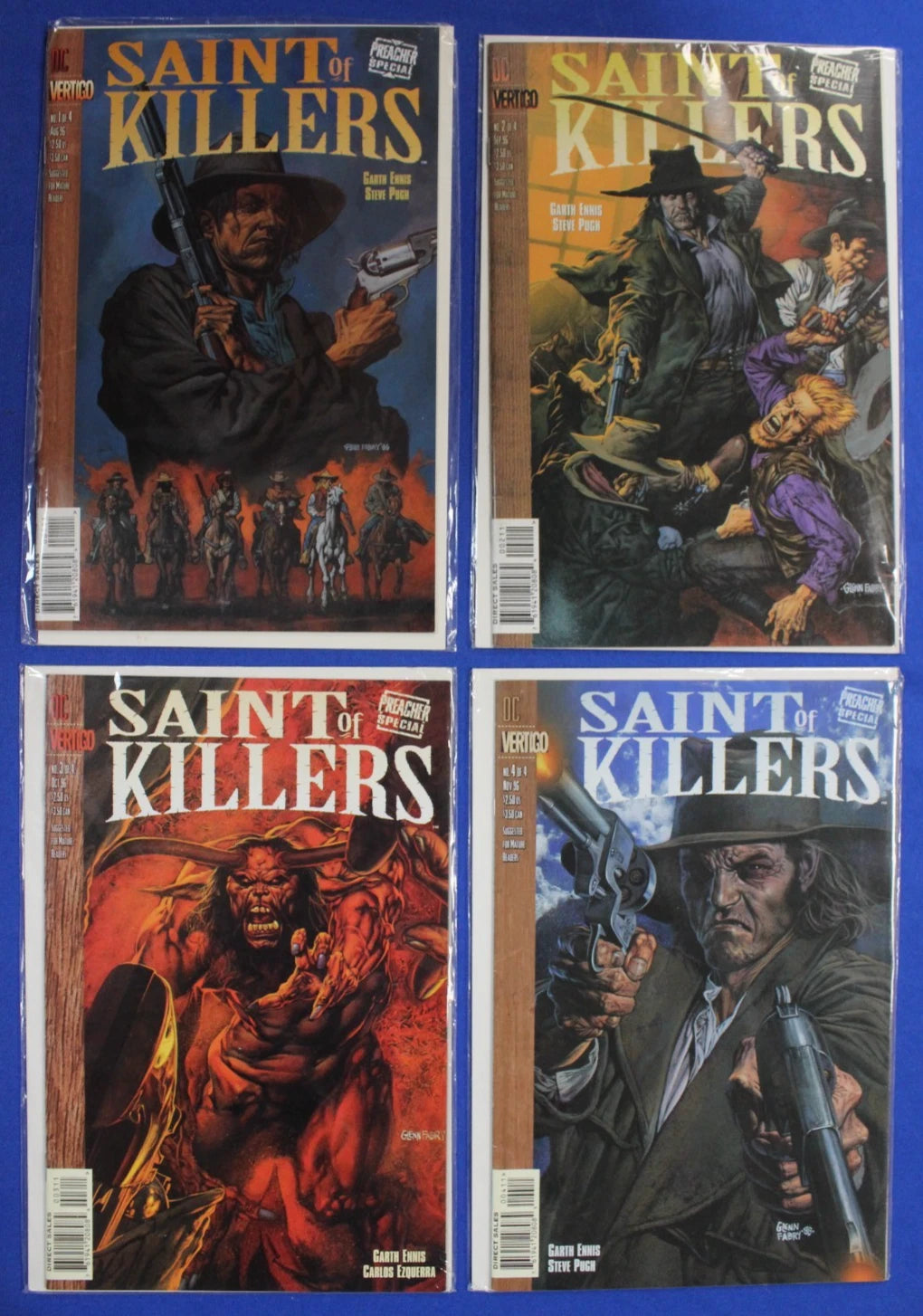 Preacher #1-66 Complete Set + Extras Lot of 74 FN-VF