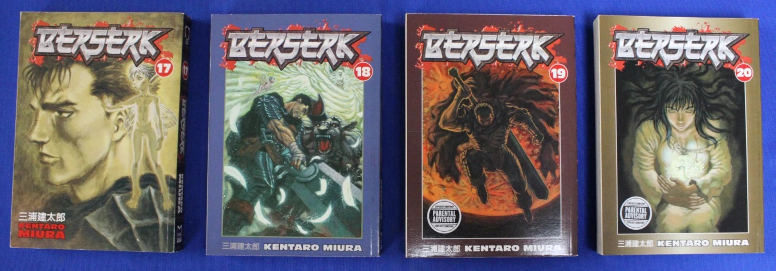 Berserk Vol 1-41 + Flame Dragon Knight English Manga Near Complete Paperback Set