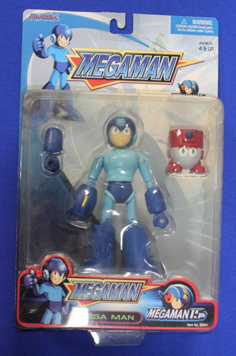 Jazwares 2004 Mega Man Vintage Action Figure Lot of 4 Unopened in Box