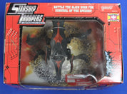 Galoob 1996 Starship Troopers Action Fleet Warrior Bug vs. Corporal Bronski &amp; MI Trooper Action Figure