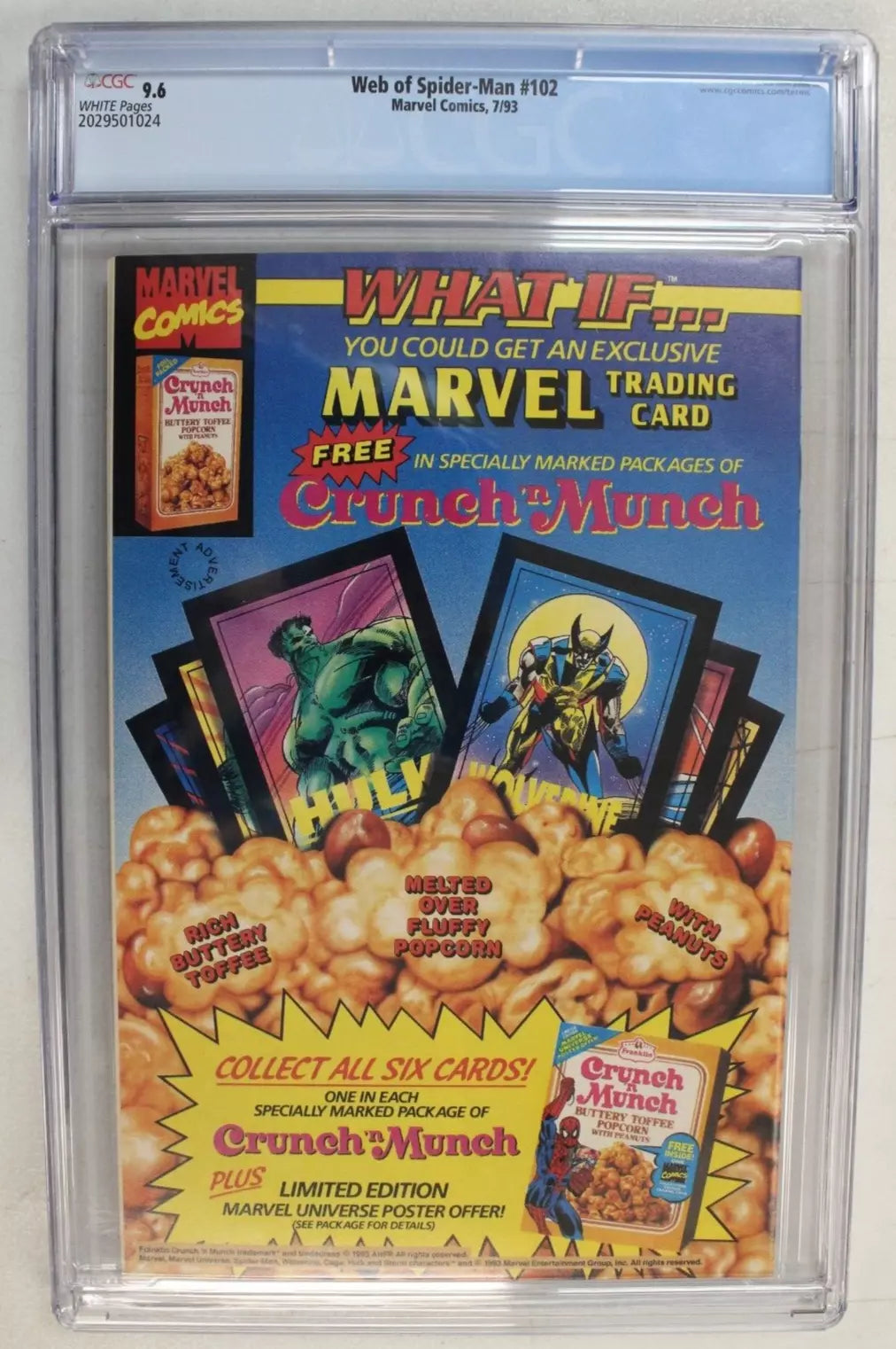 Web of Spider-Man #102 CGC 9.6 NM+
