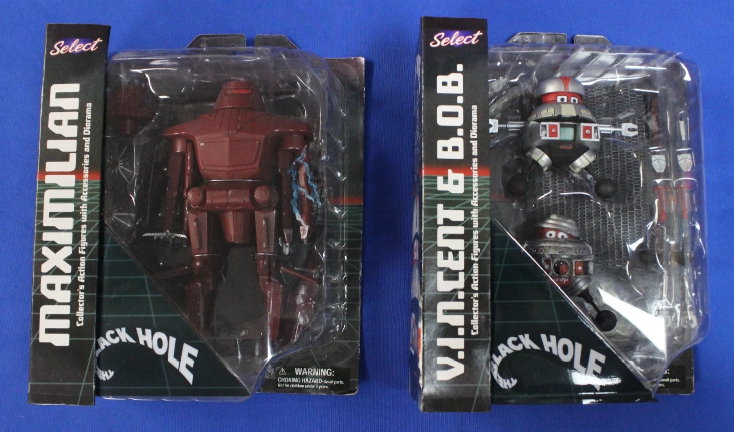 Diamond Select 2019 Black Hole Maximilian + Vincent & Bob Figures New in Box