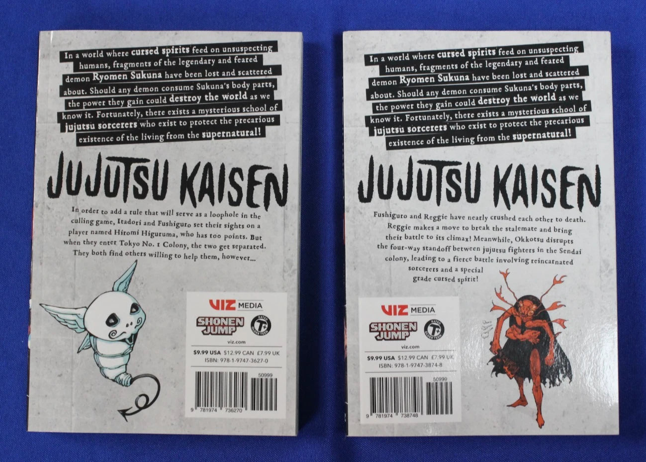 Jujutsu Kaisen Manga Volumes 1-22 Paperback