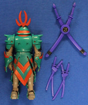 Playmates 1990s Ronin Warriors Lot of 9 Action Figures with Armor & Weapons